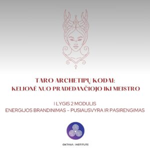 2 I lygis 2 modulis: Energijos Brandinimas – Pusiausvyra ir Pasirengimas