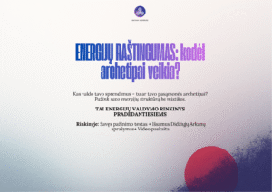 Energijų raštingumas: Taro archetipai kaip psichologinis veidrodis